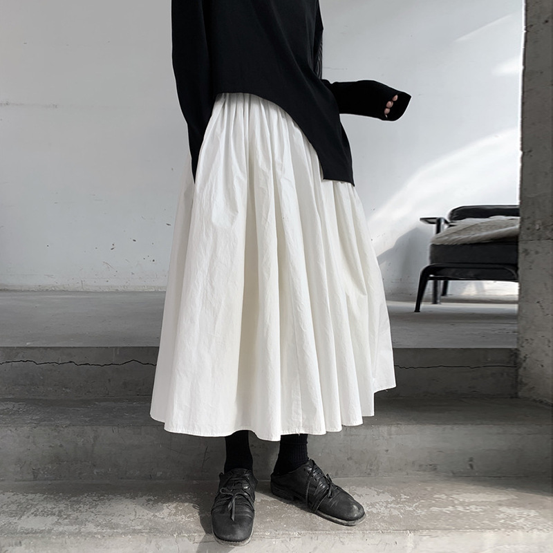 女士秋季自製內裡拼紗重工蓬蓬裙