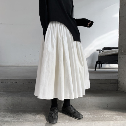 女士秋季自製內裡拼紗重工蓬蓬裙