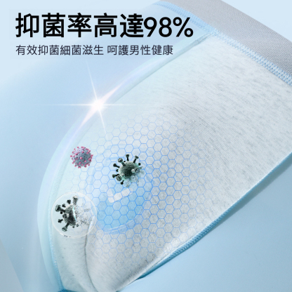 冰絲男士平角內褲