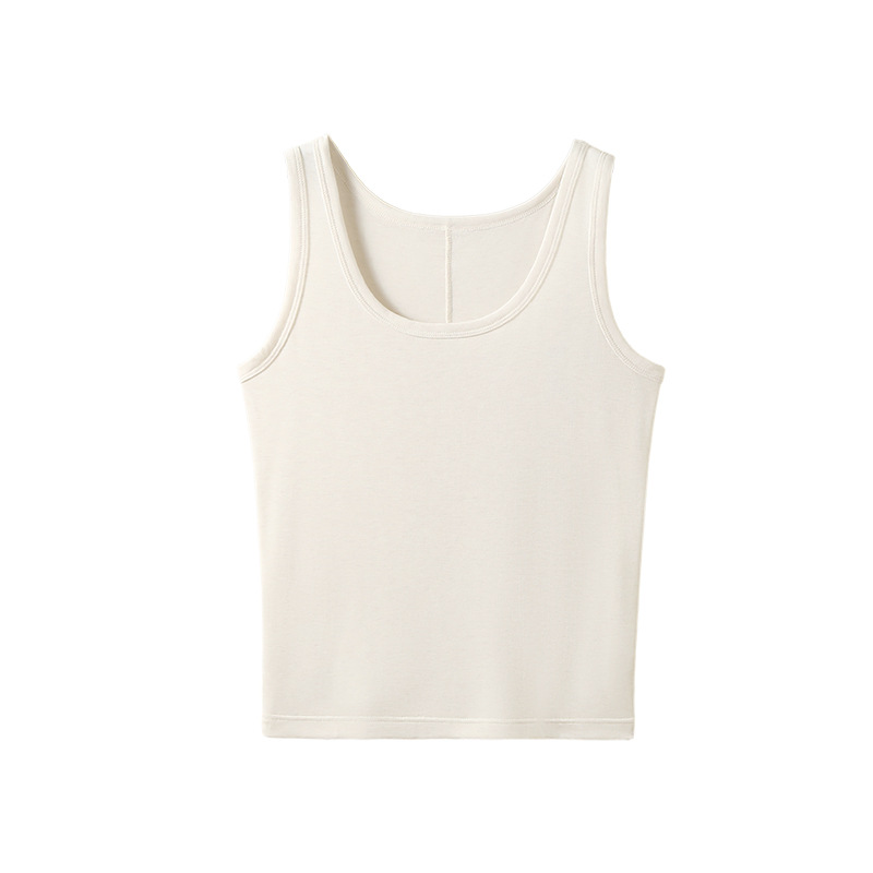 女春夏純色萊賽爾天絲背心