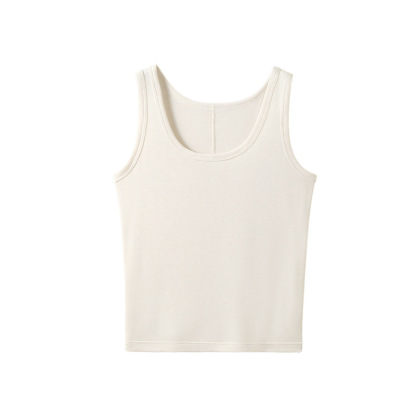 女春夏純色萊賽爾天絲背心