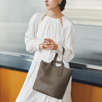 單肩斜挎菜籃子吊籃包