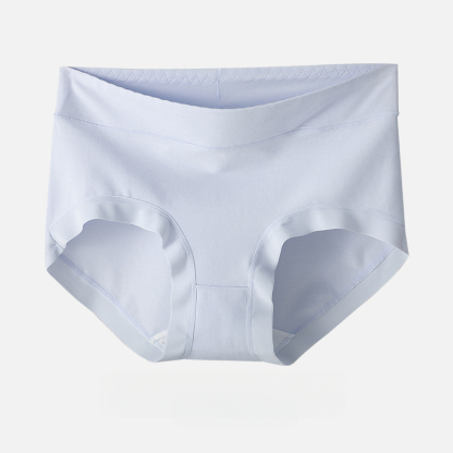 純棉中腰透氣無痕抗菌黨女生三角褲