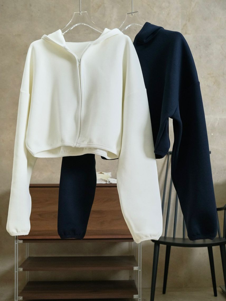 女士春季韓版短款連帽衛