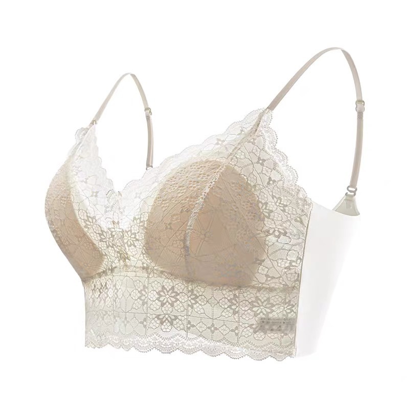 女蕾絲一體U型美背