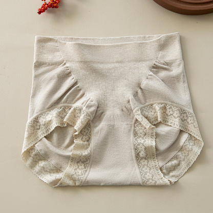 女士中高腰提臀輕塑形收腹內褲