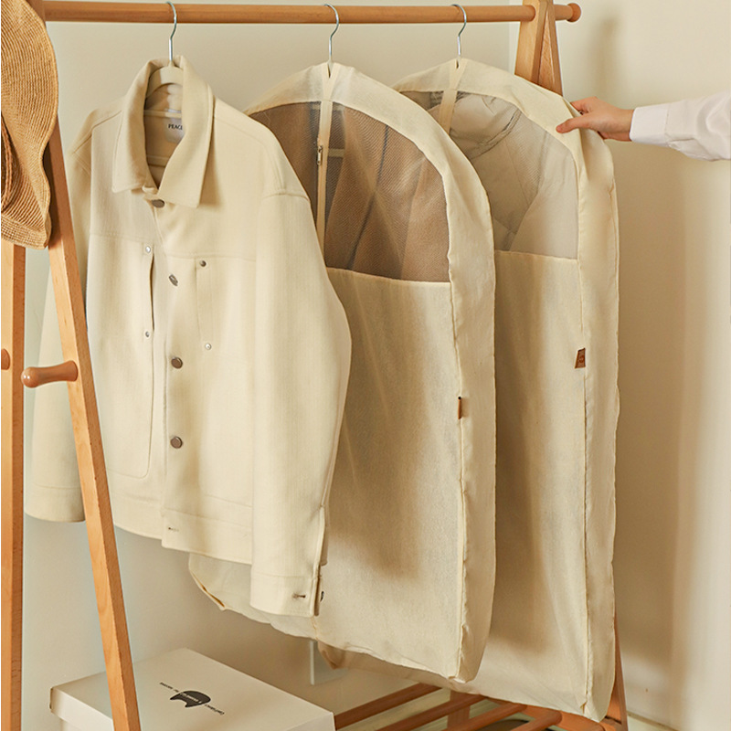 掛式純棉透視衣服防塵罩