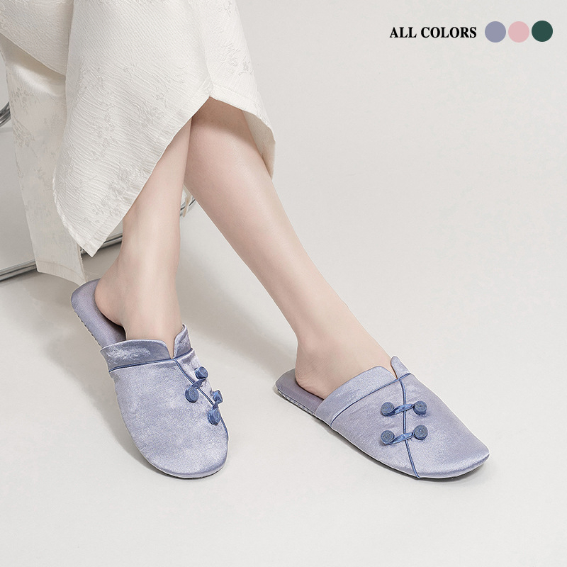 包頭軟底復古拖鞋