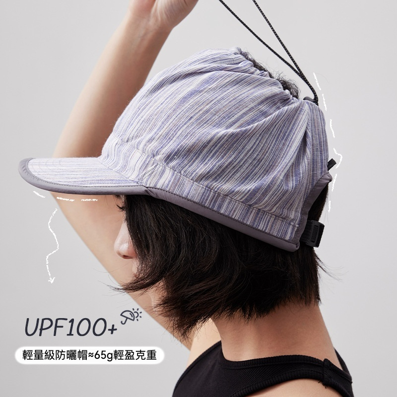 亞麻空頂棒球帽