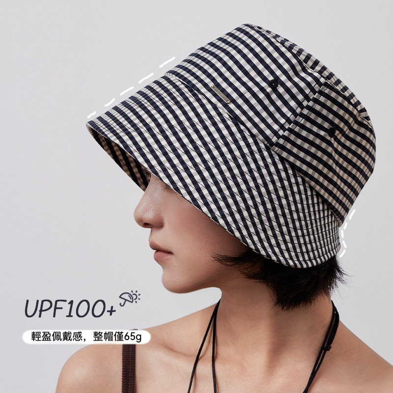 涼感後U型大檐漁夫帽