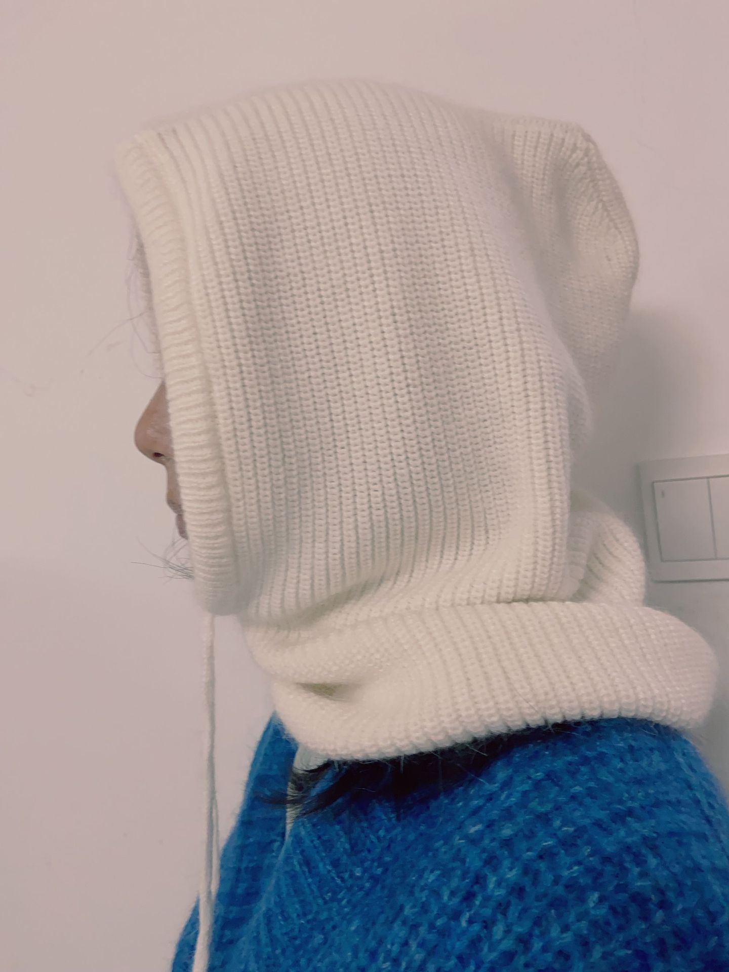 圍脖護頸一體法帽