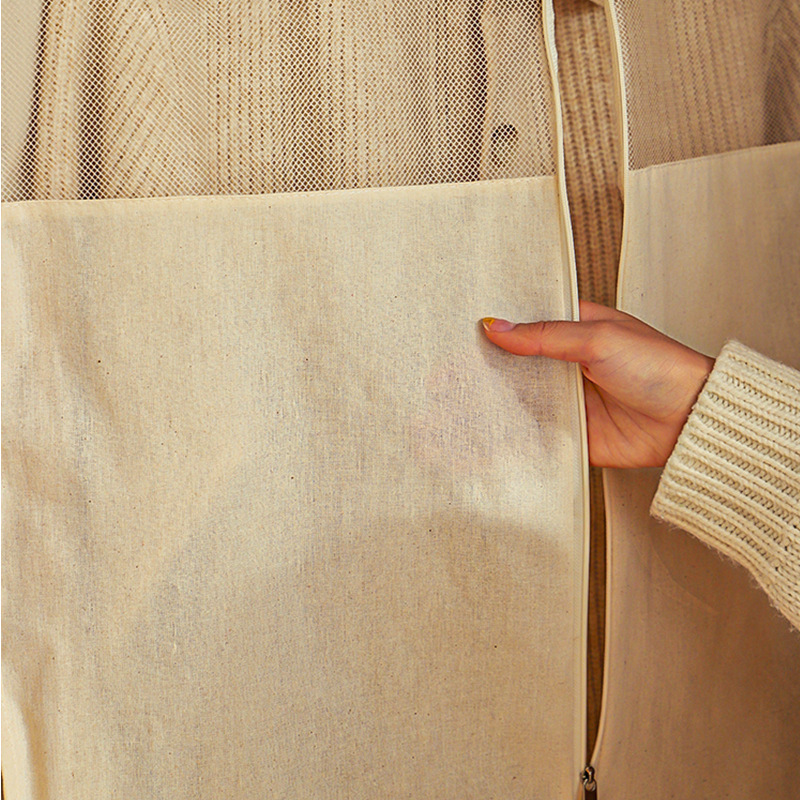 掛式純棉透視衣服防塵罩