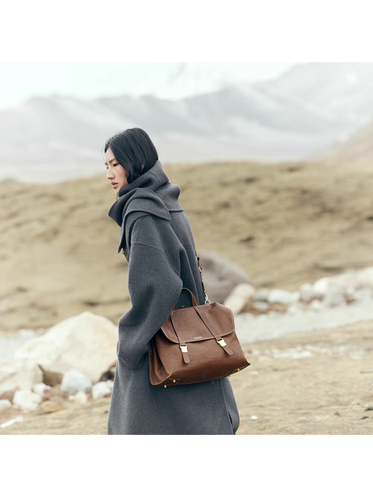 植鞣皮斜挎單肩双肩公文包