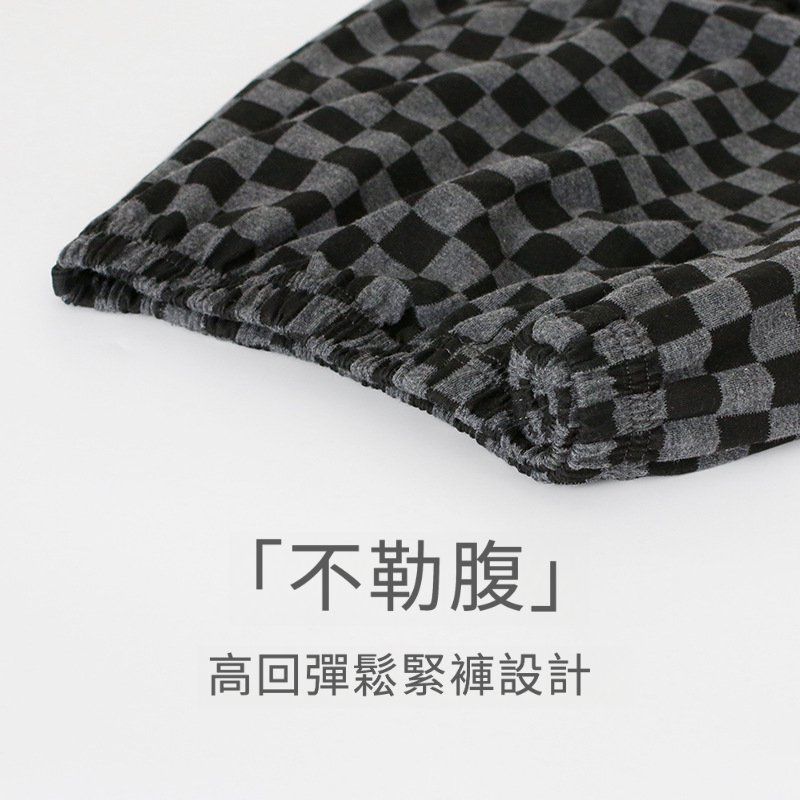 情侶春秋純棉鬆緊帶休閒運動褲