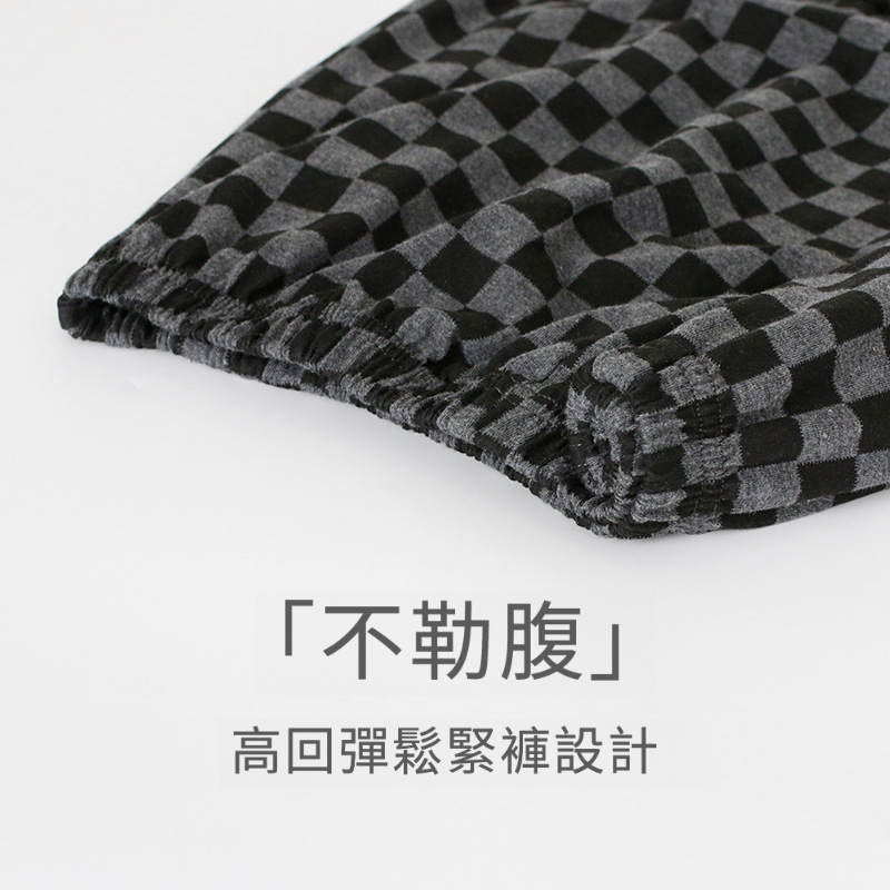 情侶春秋純棉鬆緊帶休閒運動褲