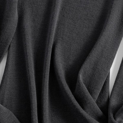 女士早秋無縫半高領100精仿羊毛打底衫