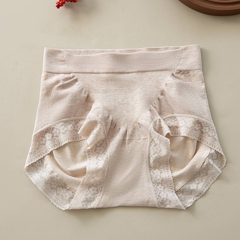 女士中高腰提臀輕塑形收腹內褲