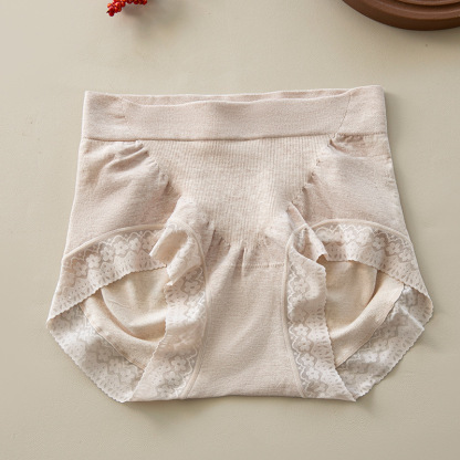 女士中高腰提臀輕塑形收腹內褲