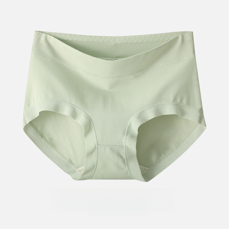 純棉中腰透氣無痕抗菌黨女生三角褲