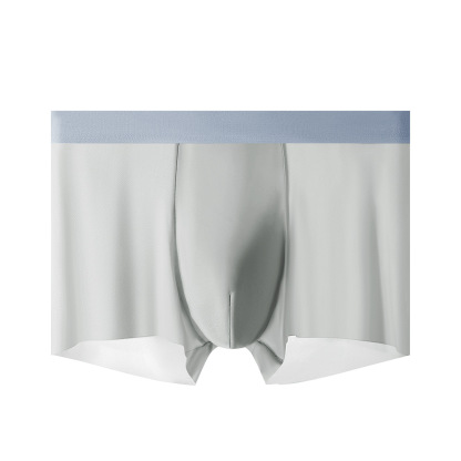 男士冰感中腰平角內褲