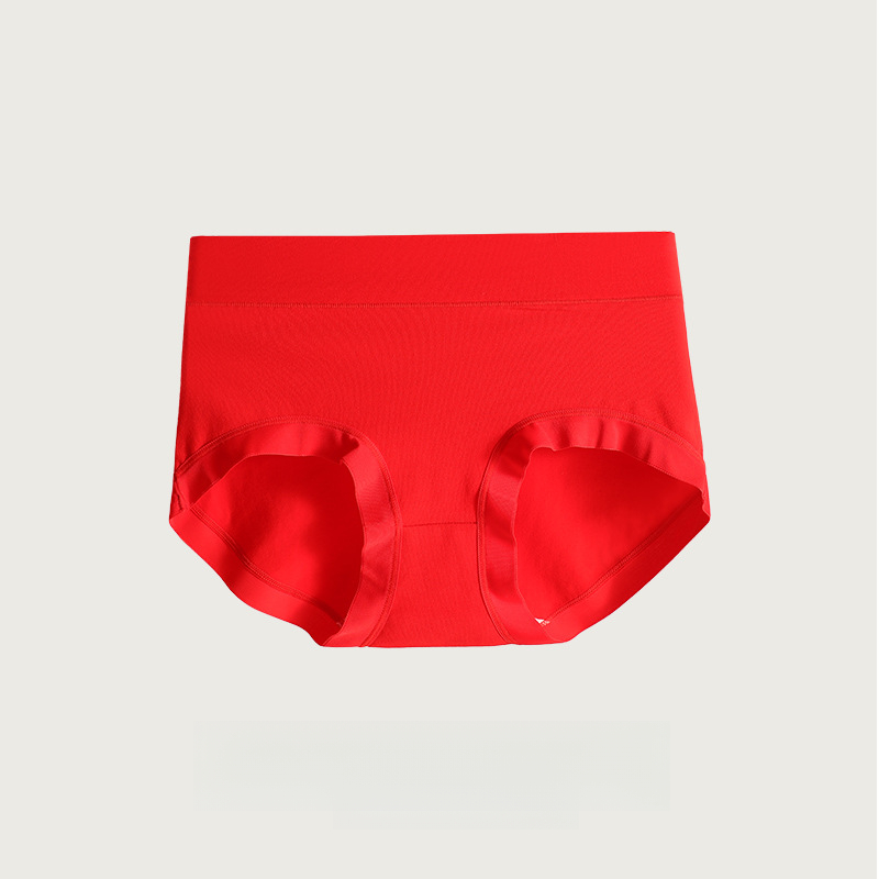 純棉中腰透氣無痕抗菌黨女生三角褲