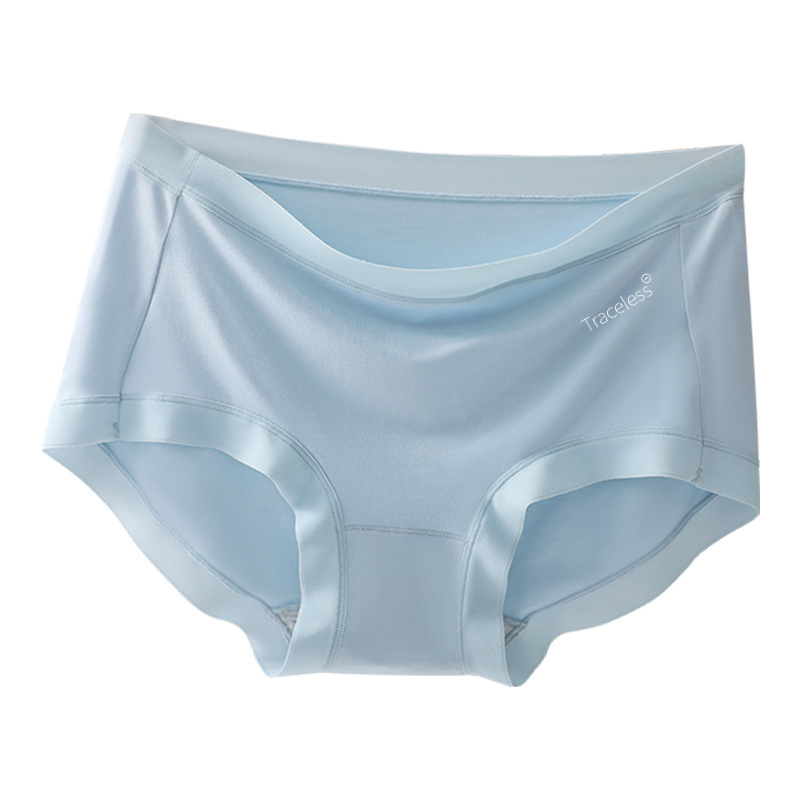 女士莫代爾無痕中腰透氣三角內褲