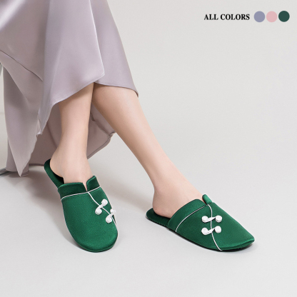 包頭軟底復古拖鞋