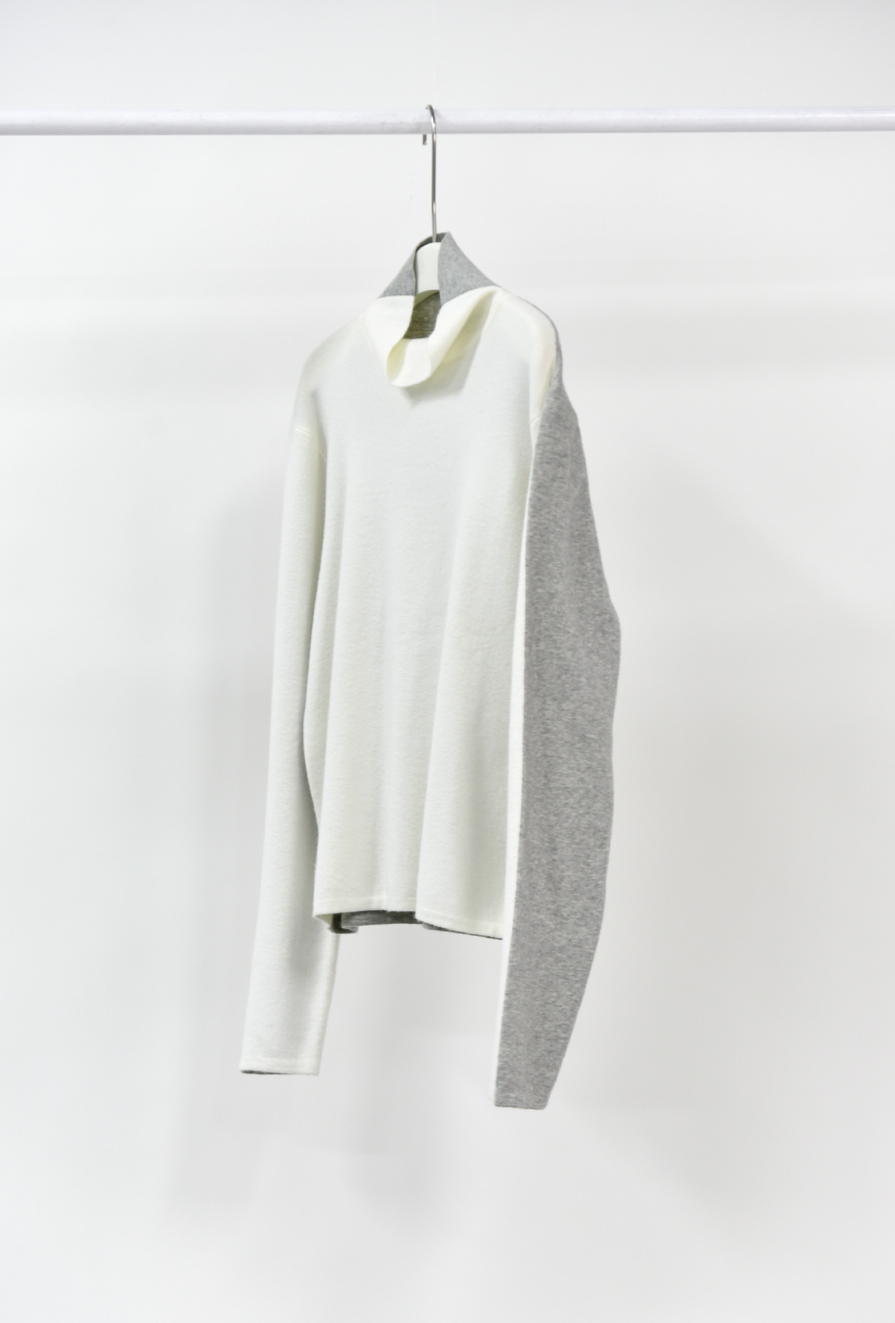 女士秋冬拼色軟糯高領打底