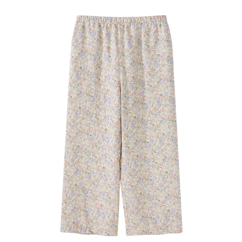 女士軟萌印花蕾絲性感吊帶睡衣