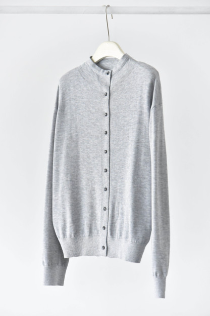 女士春秋溫柔色系羊毛混紡柔軟針織開衫