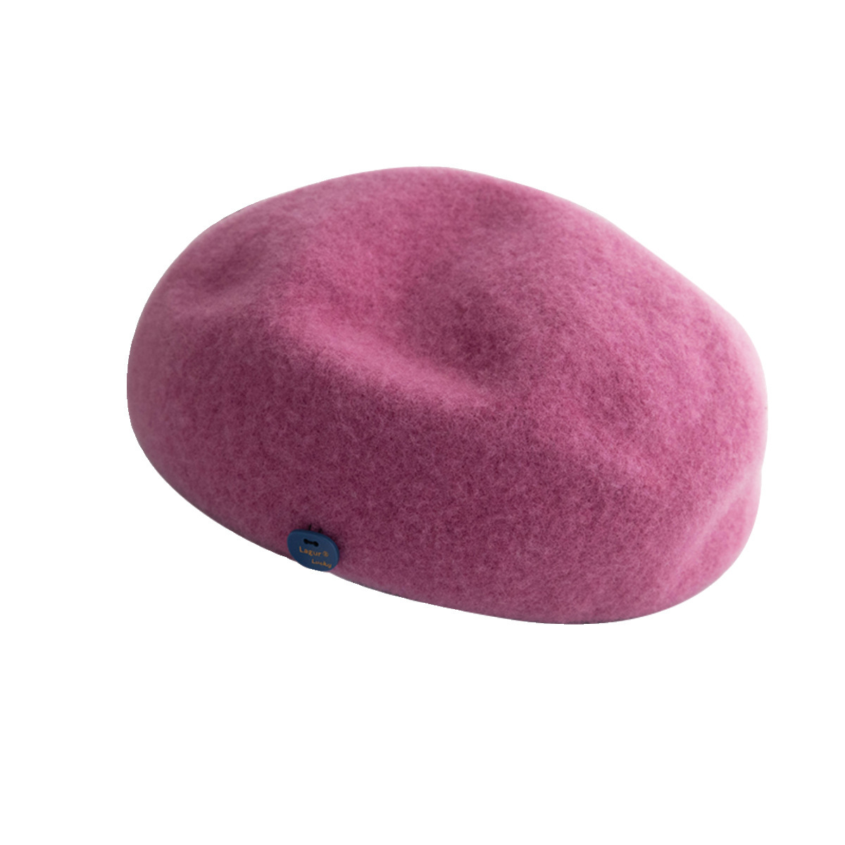 冬季100%羊毛闊版貝雷帽