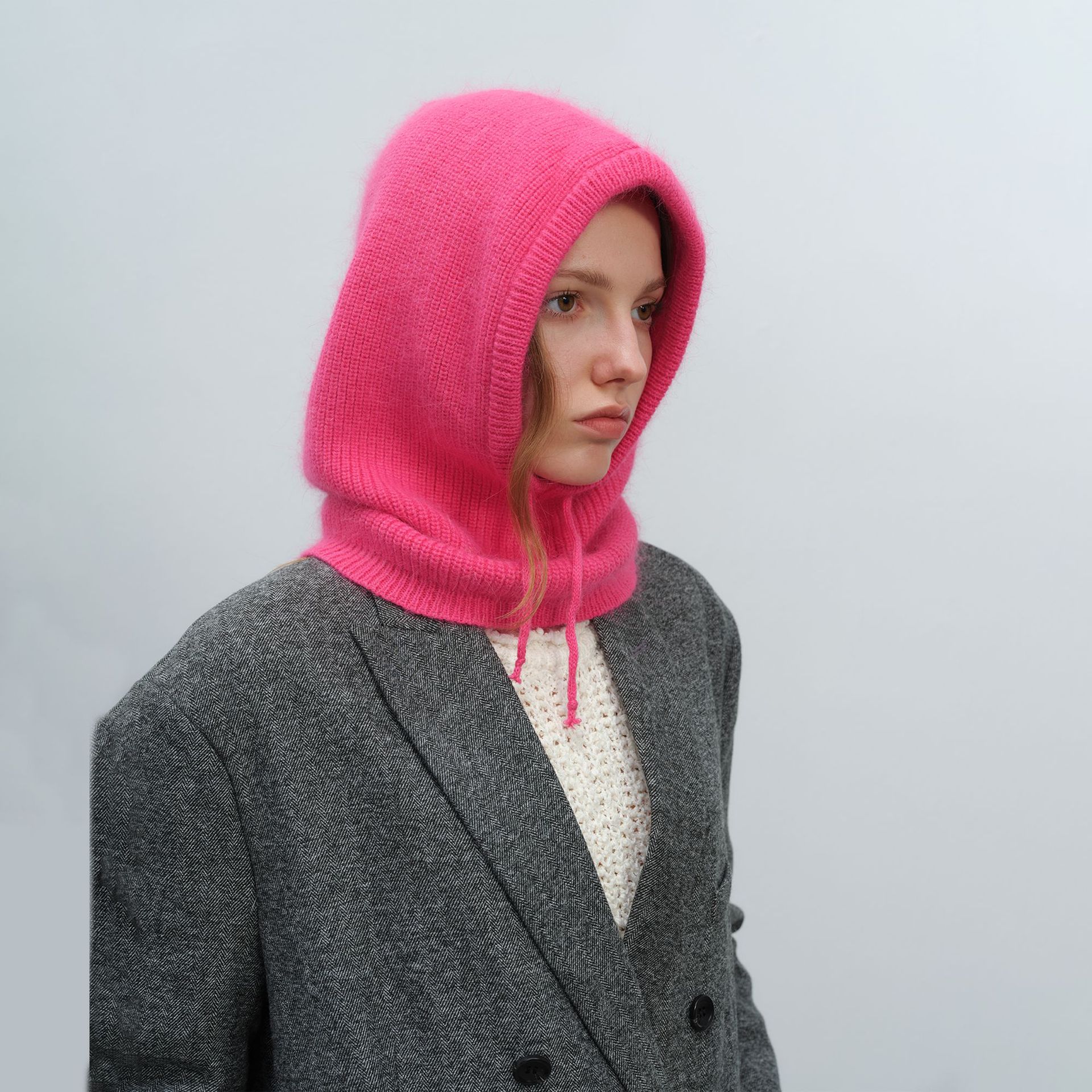 圍脖護頸一體法帽