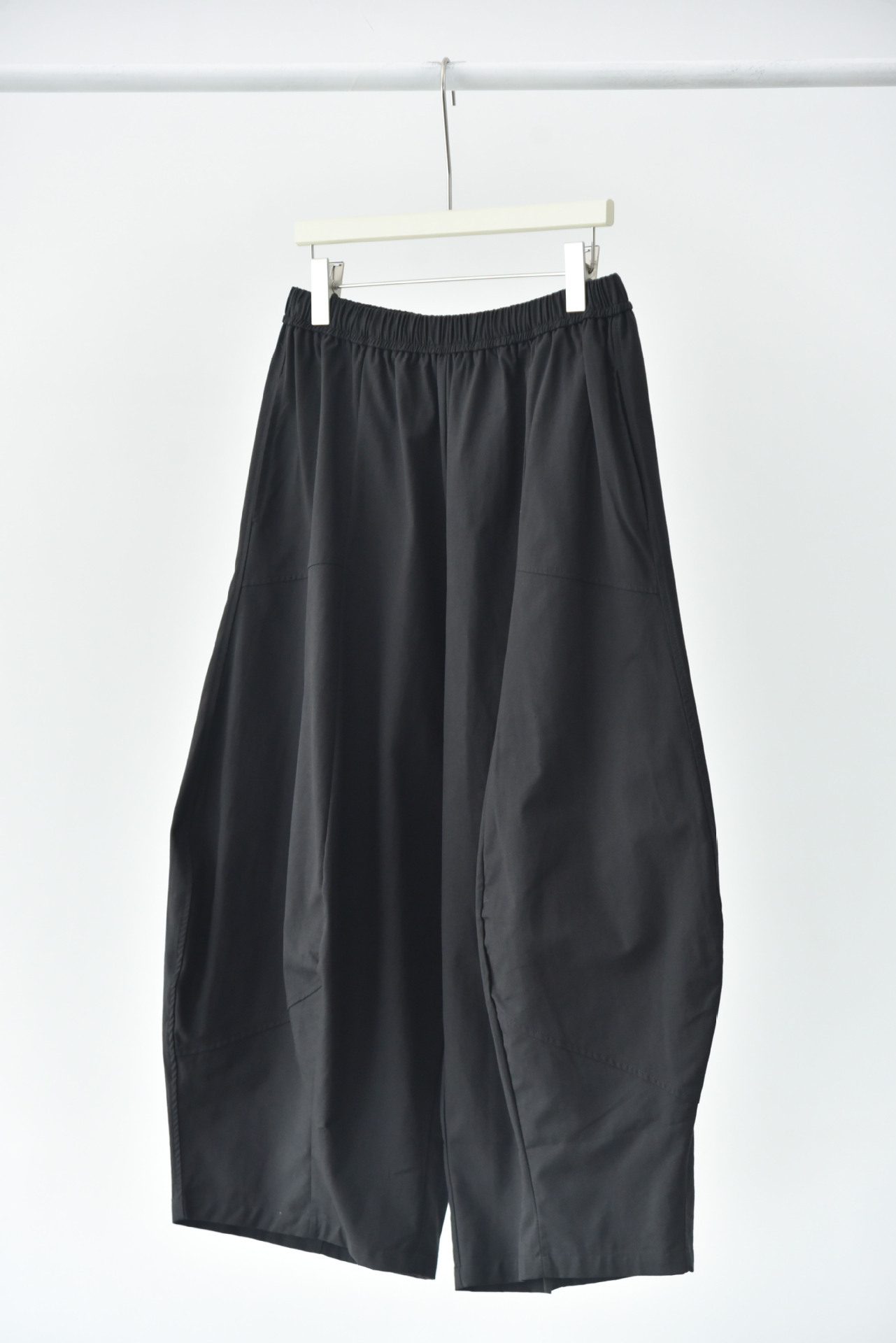 女士春秋立體分割抗皺垂感休閒褲