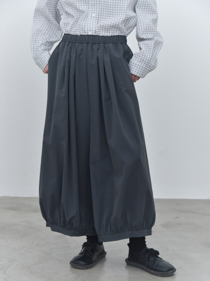 女士春秋肌理感超寬鬆燈籠裙褲