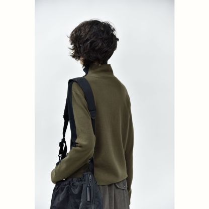 女士秋冬拼色軟糯高領打底