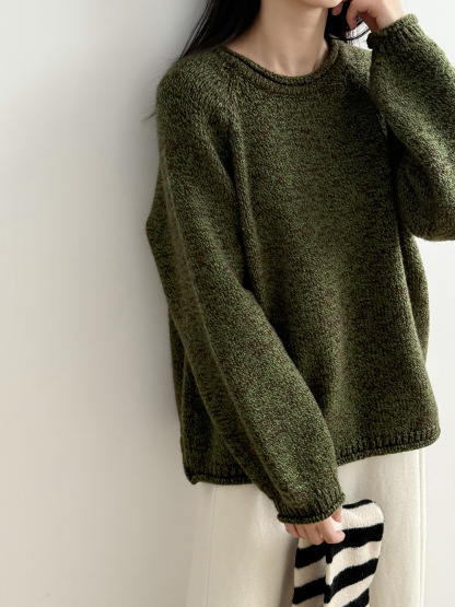 女士冬季外穿針織毛衣