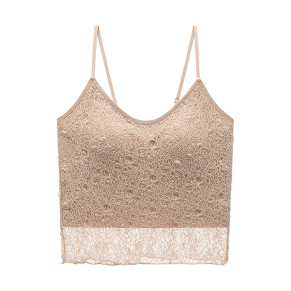 女士泡泡蕾絲內衣美背