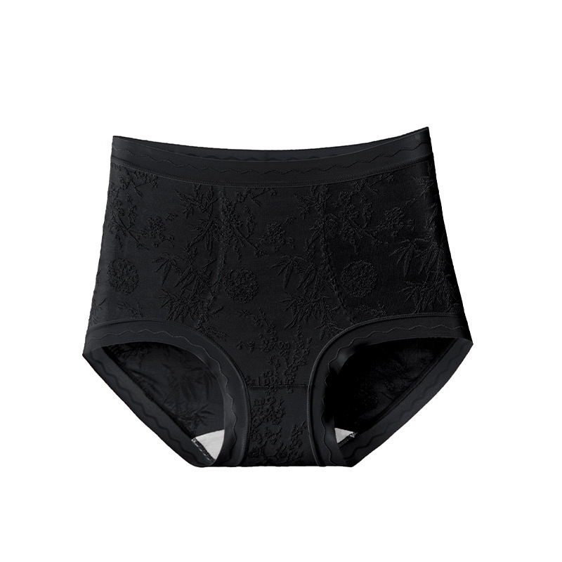 高腰大罵蠶絲提臀三角褲