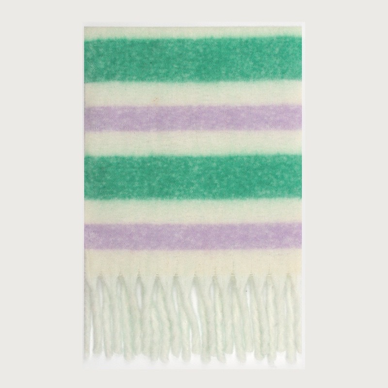 秋冬AC格子圍巾