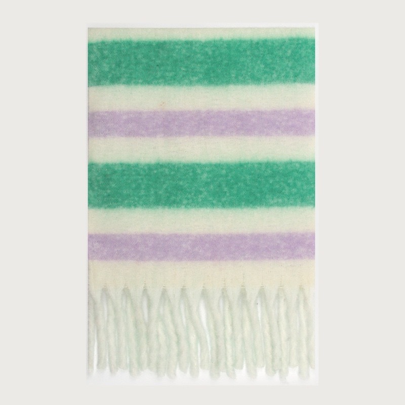 秋冬AC格子圍巾