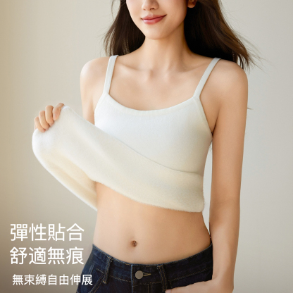 女士秋冬德絨吊帶背心
