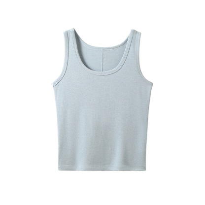 女春夏純色萊賽爾天絲背心