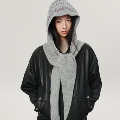 巴拉克拉法帽圍巾一體披肩帽