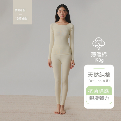 情侶純棉薄款大碼秋衣秋褲套裝