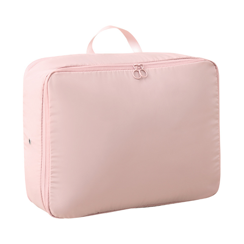 布藝可壓縮羽絨服收納袋