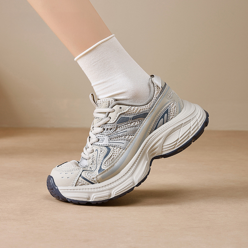 四季厚底顯高登山鞋34-43碼