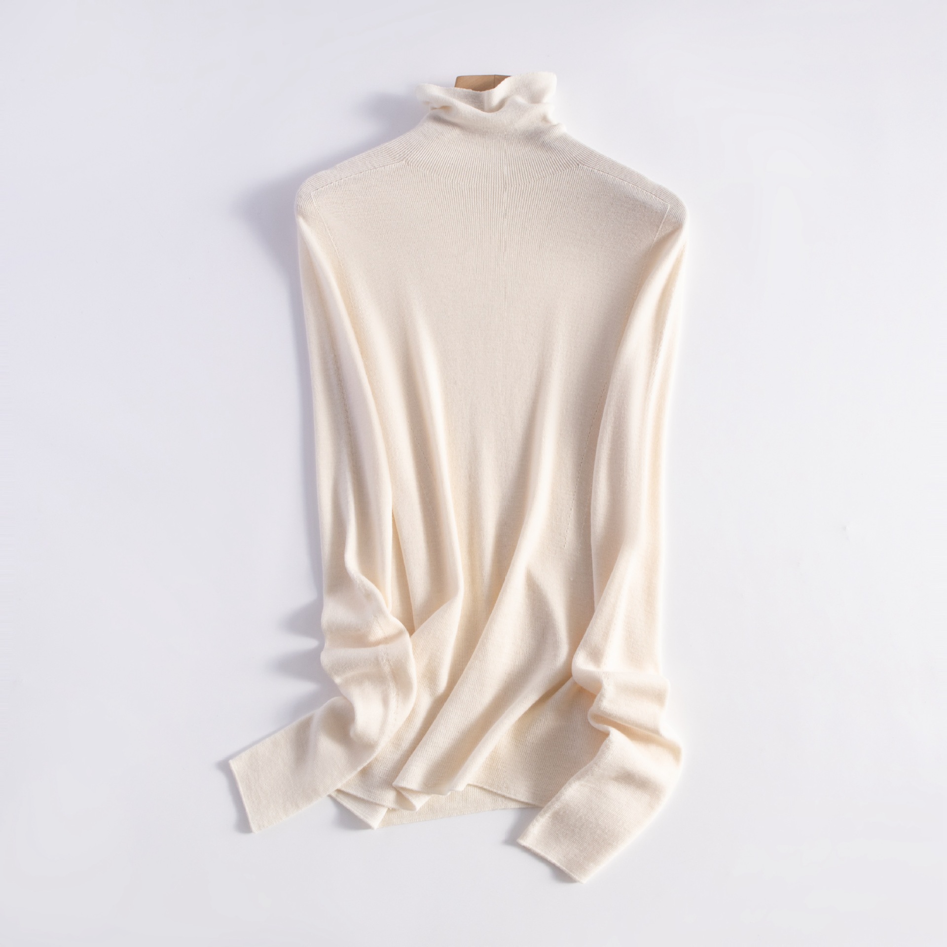 女士無縫一體手指套羊毛衫