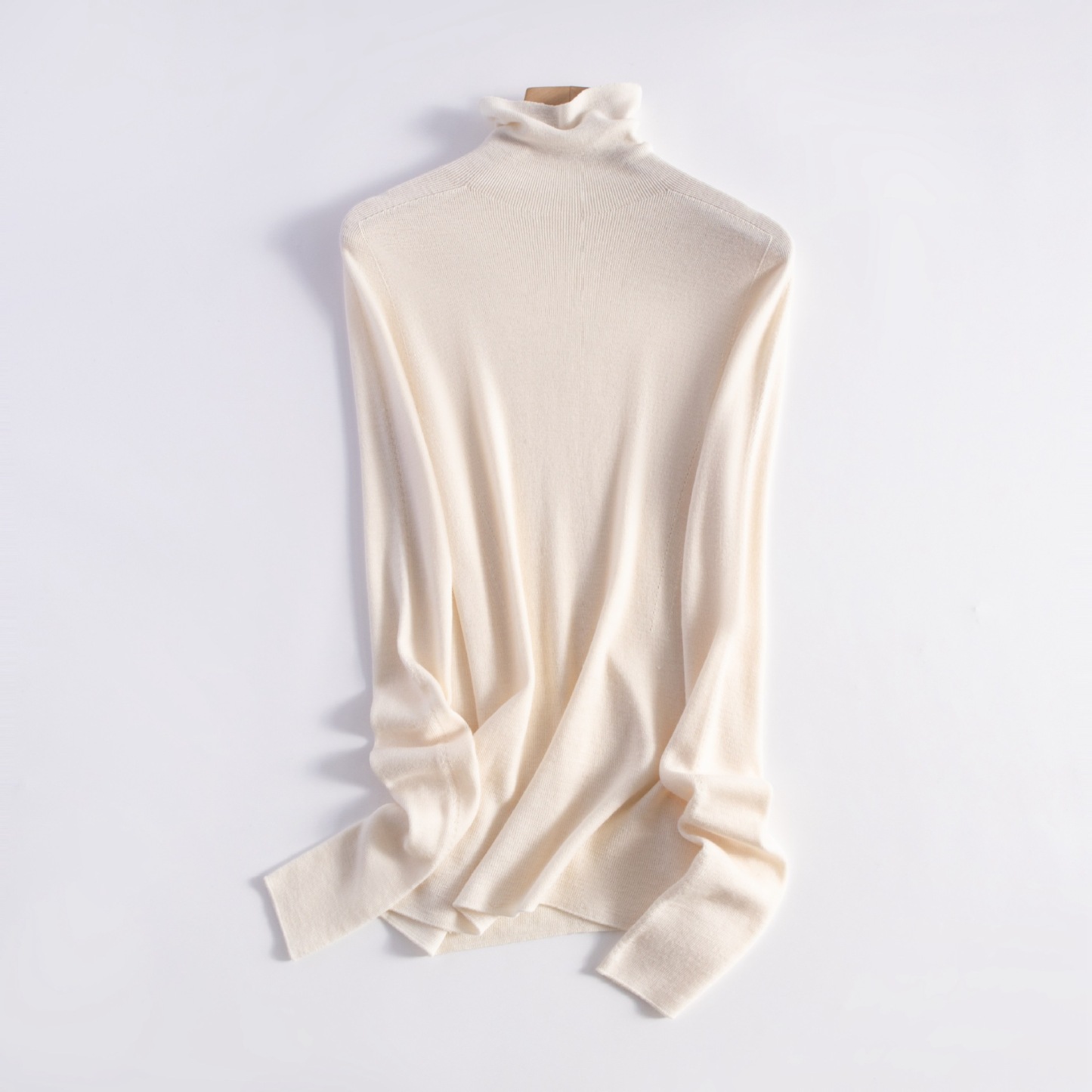 女士無縫一體手指套羊毛衫