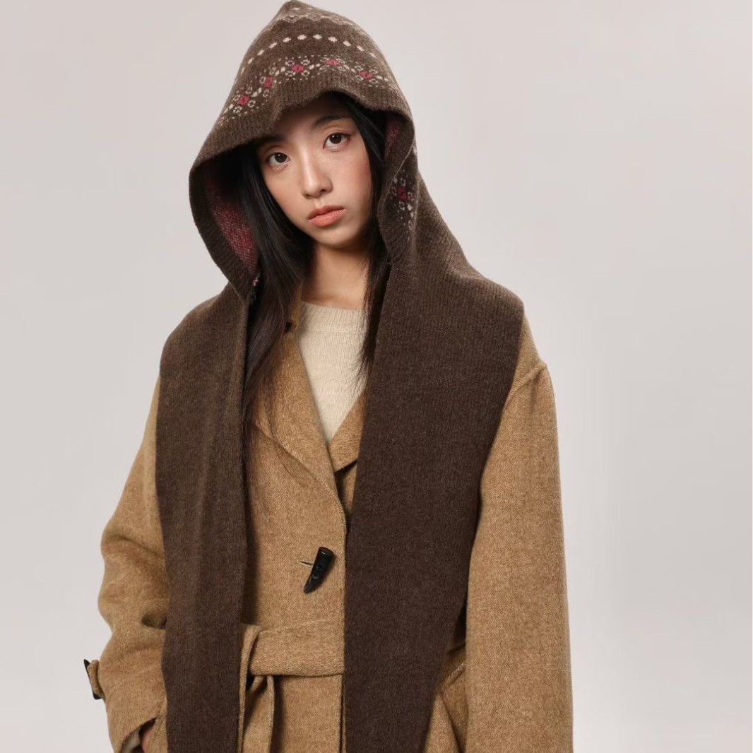 巴拉克拉法帽圍巾一體披肩帽