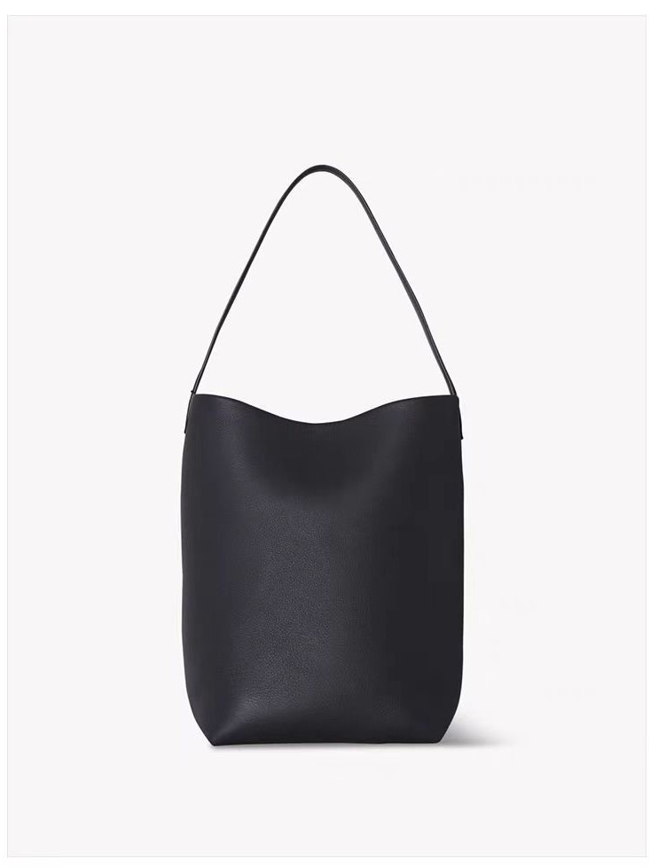 荔枝紋大容量頭層皮水桶包